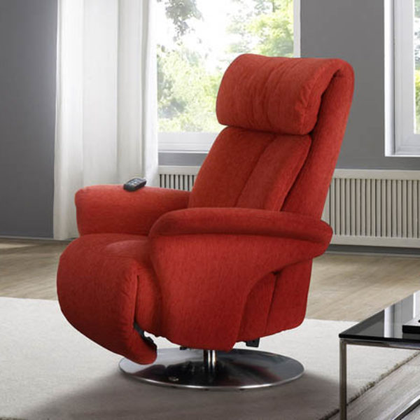 Fauteuil Stressless Relax – Orange, En Laine, Confort Adulte – Occasion Bon état