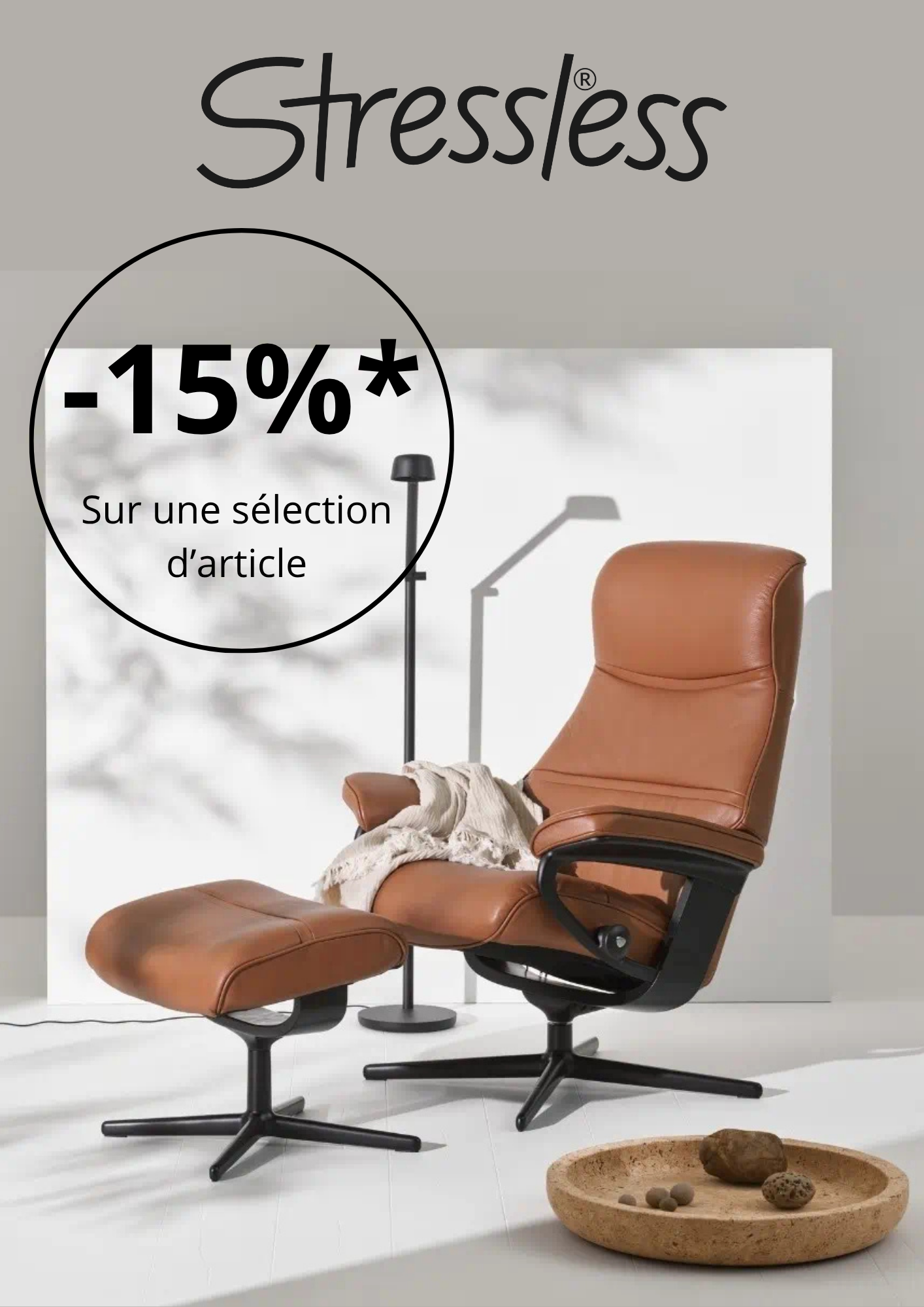 Remise chez Stressless jusqu'à-15%